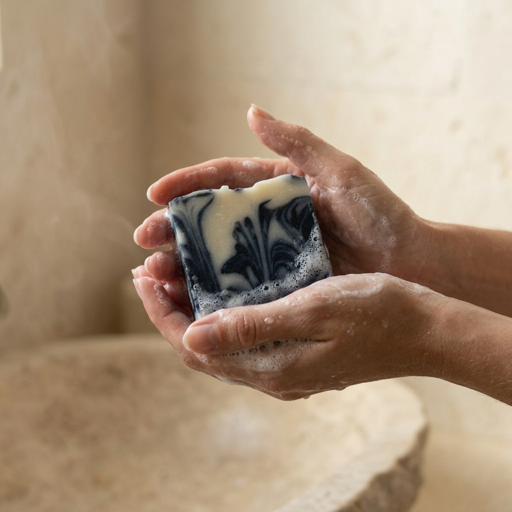 Moonlight Cedarwood + Orange + Lavender + Patchouli Bath Bar