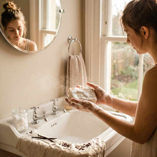 Organic Vanilla Bean Bath Bar