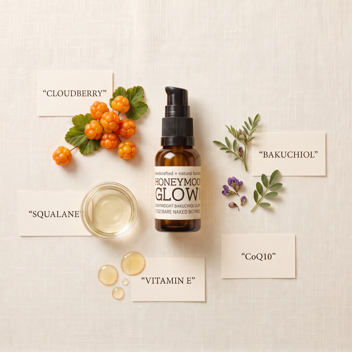 Honeymoon Glow Bakuchiol Oil Serum