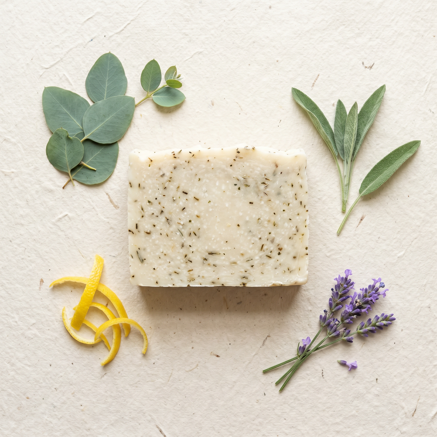 Organic Eucalyptus Sage Bath Bar