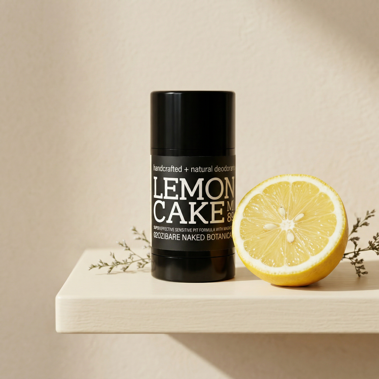 Lemon Cake Natural Deodorant