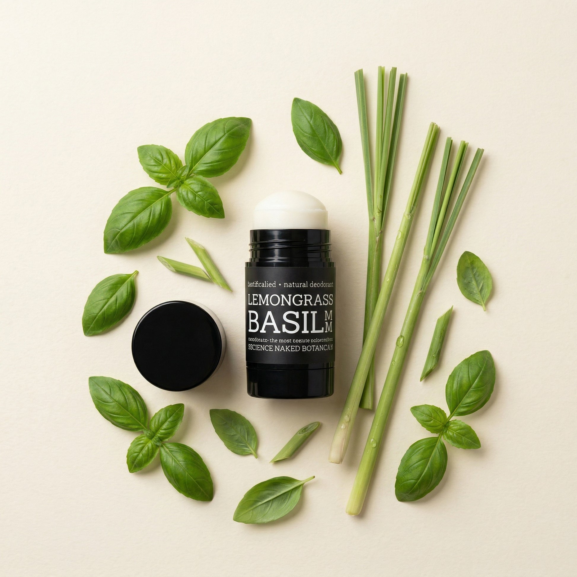 Lemongrass Basil Deodorant