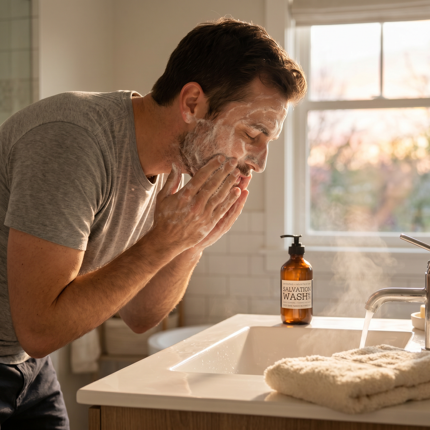 Salvation Skin Soother Foaming Mild Face Wash
