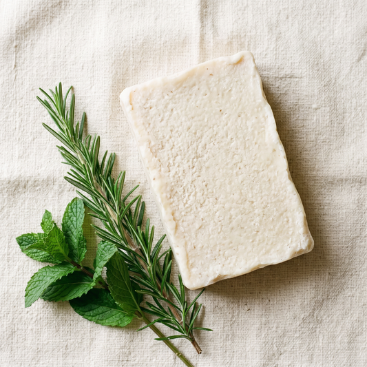 Organic Rosemary Mint Bath Bar
