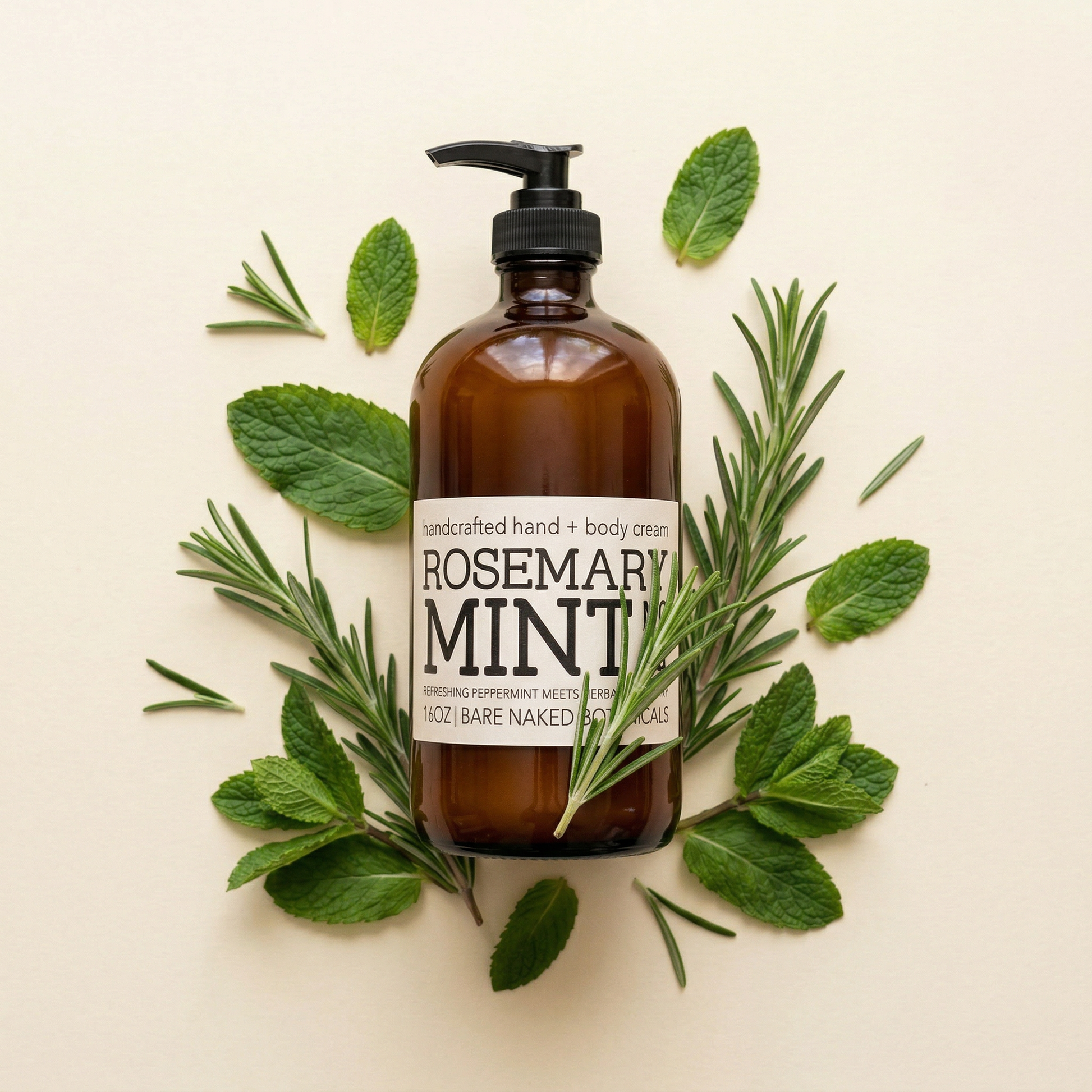Rosemary Mint Hand & Body Cream