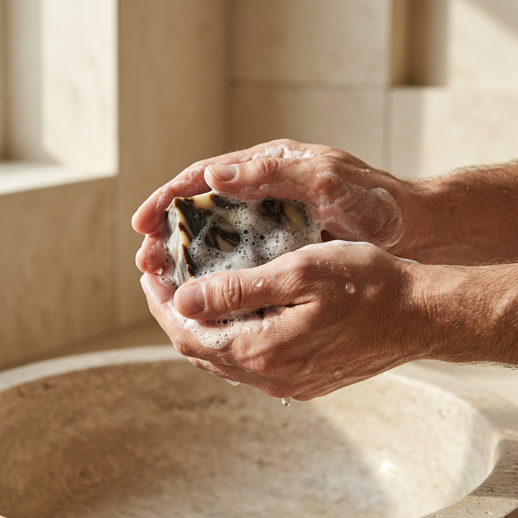 Rugged Cedarwood + Bergamot + Patchouli Bath Bar