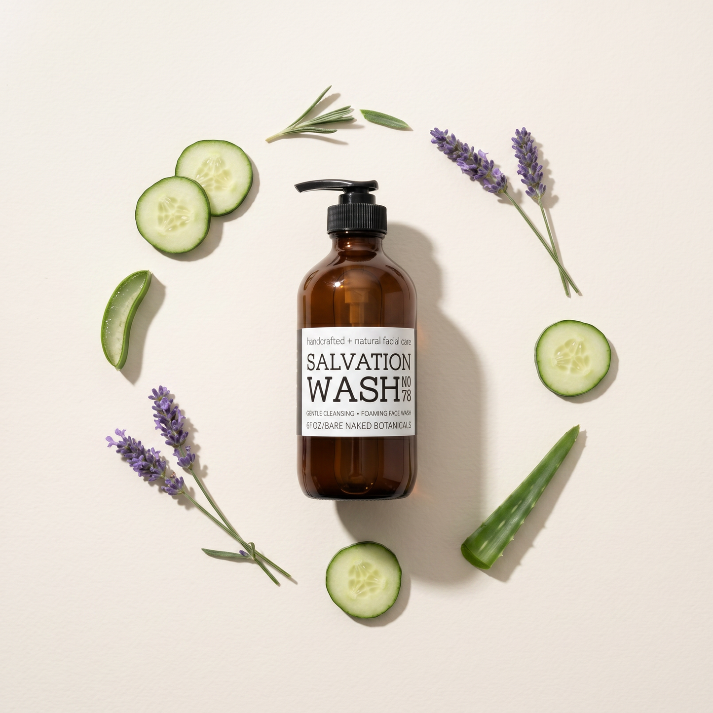 Salvation Skin Soother Foaming Mild Face Wash