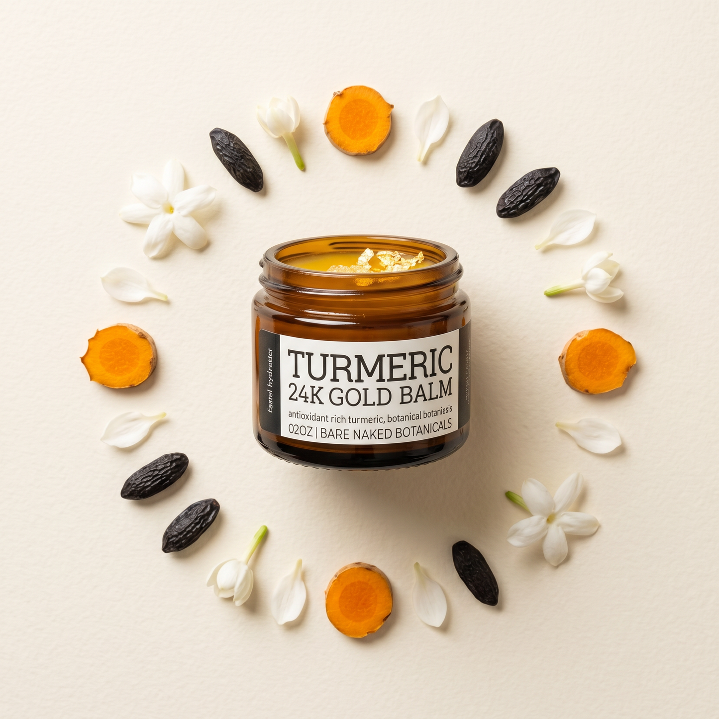 Turmeric 24k Gold Facial Balm